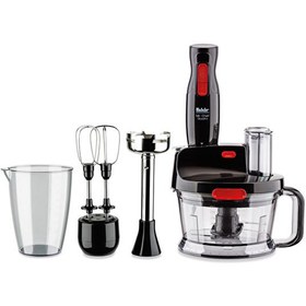 Resim Fakir MR Chef Quadro Siyah Blender Set Fakir