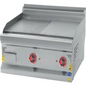 Resim CSA Karacasan 900 Seri Set Üstü Elektrikli Yarı Kanallı Izgara 