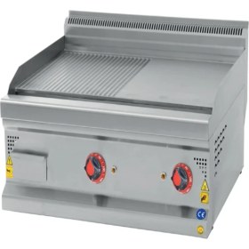 Resim CSA Karacasan 900 Seri Set Üstü Elektrikli Yarı Kanallı Izgara 