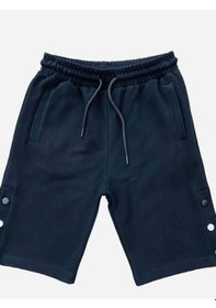Resim Ekkokids Çocuk Çıtçıtlı Şort-14547 Siyah 