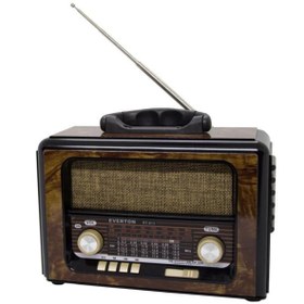Resim Everton Rt-828 Bluetooth-usb-sd-fm Nostaljik Radyo 