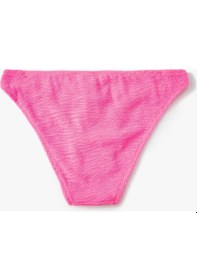 Resim Koton Dokulu Bikini Altı Normal Bel Pembe 3sak00027mm 3SAK00027MM259 Gülkurusu 