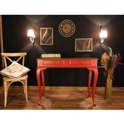 Resim Wooding 100 Cm Çekmeceli Masif Kırmızı Ceviz Dresuar (548587886) Kırmızı 