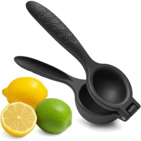 Resim Kivela Döküm Limon Sıkacağı Siyah Metal Narenciye Sıkacağı - Manuel Limon Mandalina ve Portakal Sıkacağı - Limon Presi Büyük Boy Sıkacak - Metal El Limon Sıkacağı 