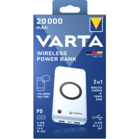 Resim Varta Wireless Power Bank 20.000 mAh 