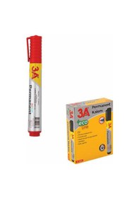 Resim 3A Permanent Marker Kalem Renkli Mix Kod987 12 ADET 