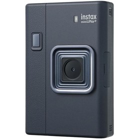 Resim Fujifilm Instax Mini Liplay Plus Midnight Blue Fotoğraf Makinesi, 20'li Film Çanta ve Kıskaç Hediye Seti 