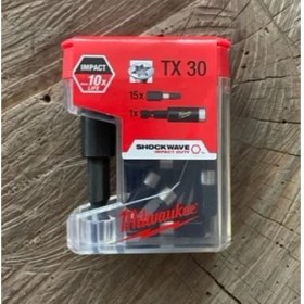 Resim Milwaukee Manyetik Bits Uzatma Ucu 60MM Mıknatıslı Uzatma T30 Bits Uç 