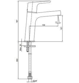 Resim Eca Luna Gold Lavabo Bataryası Altın 102808940 