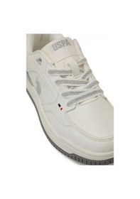 Resim U.s. Polo Assn. 6p Zelda 6fx Beyaz Grı Kadın Sneaker Beyaz 