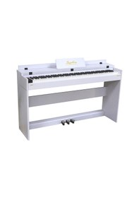 Resim Jwin Sapphire Sdp-140w 88 Tuşlu Kapaklı Çekiç Aksiyonlu Piyano 
