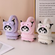 Resim 1 Adet Sanrio Kulomi Başlığı, Soğukta Sıcak Tutan Yumuşak ve Rahat Mor Pembe Beyaz Kulomu Kaplar - Dış Mekan, İklim Koşulları İçin Uygun Doğum Günü Hediyesi Noel Hediye, Soğuk Hava Giyimi,Kawaii Aksesuar,Şık Kışlık Giyim,Rahat Malzeme,Rahat Oturuş,Kışlık Saç Bandı,Kış Seyahatçileri,Hediye Alışverişçileri 