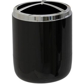 Resim Primanova Lima Xl Krom Dekorlu Diş Fırçalık Siyah Beyaz 