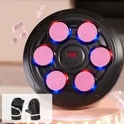 Resim Delikli delik açmadan montajı yapılabilen, görsel akıllı sayım özelliklerine sahip, ayarlanabilir seviyeleri olan, evde, kapalı alanlarda ve spor salonlarında kullanılabilen, etkileşimli elektronik müzik boks makinesi. Aktivite partileri için etkileşimli oyuncak, erkekler ve kızlar için doğum günü hediyesi, Noel, Yılan Yılı Bahar Festivali, Yeni Yıl, Paskalya ve Sevgililer Günü için tatil hediyeleri. 