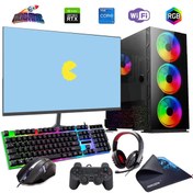 Resim ROGAME I5 12400F 16GB DDR4 480SSD 12GB RTX3060 27" 165Hz Mon. Oyun Bilgisayarı (Gaming SET) 