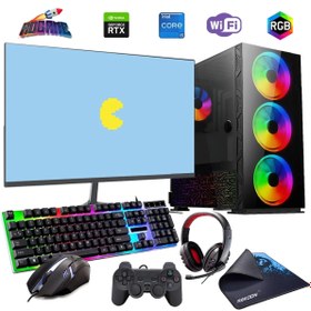Resim ROGAME I5 12400F 16GB DDR4 480SSD 12GB RTX3060 27" 165Hz Mon. Oyun Bilgisayarı (Gaming SET) 