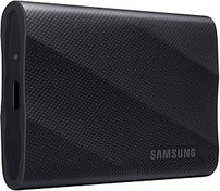 Resim Samsung Taşınabilir T9 SSD, USB 3.2 Gen 2x2 1 TB, 2.000 MB/sn Okuma, 2.000 MB/sn Yazma, Siyah, MU-PG1T0B/WW 