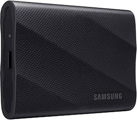 Resim Samsung Taşınabilir T9 SSD, USB 3.2 Gen 2x2 4 TB, 2.000 MB/sn Okuma, 2.000 MB/sn Yazma, Siyah, MU-PG4T0B/WW 