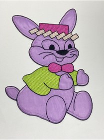 Resim karantuhafiye Bebek Battaniye Aplikesi / Bebek ve Çocuk Aplikesi / Büyük Boy 