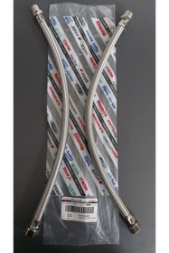 Resim Arçelik Beko Orijinal 9170100086 Termosifon Şebeke Suyu Bağlantı Hortumu 50cm 2 Adet 
