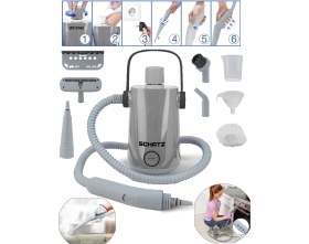 Resim Schatz 1000W Easyfix Series Profesyonel Buharlı Temizleyici Buharlı Temizlik Makinesi Gri G1000ESY 