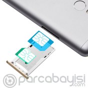 Resim Xiaomı Redmi Note 3 Sim Kart Hafıza Kart Kapağı 