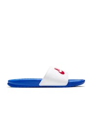 Resim Nike Benassi Jdi Erkek Beyaz Terlik 343880-410 