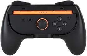 Resim Konix Nintendo Switch 2 Joy-Controller için Çift Tutucu - Klasik Denetleyici Tasarımı - Siyah 