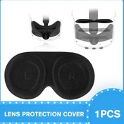 Resim Oculus Quest 3 VR gözlüğü için Polyester Fiber Lens Koruma Kapağı, Toz Geçirmez Lens Kapağı Koruyucu, Pil Olmayan VR Aksesuarı - 1 adet 