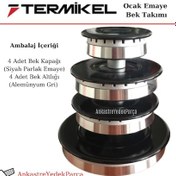 Resim Termikel Uyumlu Ankastre Set Üstü Ocak Bek Takımı Seti Komple - 484769596 