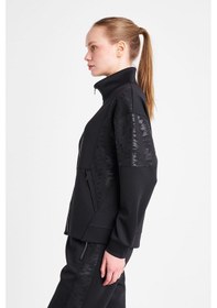 Resim Lescon Kadın Fermuarlı Sweatshirt 25n-2129 Siyah 