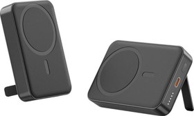 Resim Nettech NT-pw32 15w 20w Pd 10000 Mah Magsafe Powerbank Kablosuz Şarj Cihazı Şarj Aleti - Siyah 