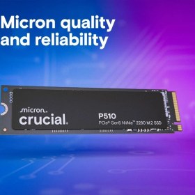 Resim Crucial T500 4tb Pcıe Gen4 Nvme M.2 SSD Soğutuculu CT4000T500SSD5 (7000-6900 Mbs) 