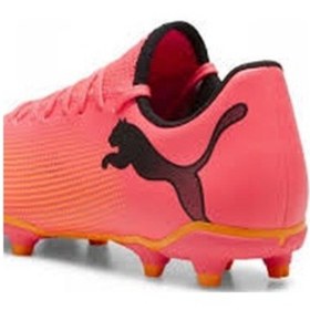 Resim Puma 107723 03 Future 7 Play Fg/ag Sunset Glow Puma Black Pembe 