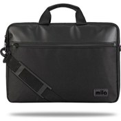 Resim Mila ML-T404 Empoli Serisi 15.6" Su Geçirmez Kumaş ,Laptop ,Notebook Taşıma Çantası -Gri Mila