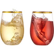 Resim Ryı-açık Hava Havuz Partisi İçin Plastik Kokteyl Suyu Bardakları 