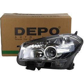 Resim Qashqai Sol Far Mercekli Xenonsuz 2011-2013 J10 Kasa 