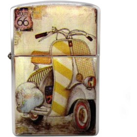 Resim Modaroma Route 66 Motorsiklet Çakmak 