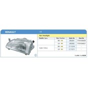 Resim Ayfar-202202 - Far Sol R19 92 Mekanik H4 6010268 
