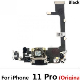 Resim İphone 11 PRO FULL Şarj Soketi (SİYAH) 