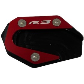Resim Yamaha Yzf R25 Dekoratif Yan Sehpa Genişletme Ucu Kırmızı 