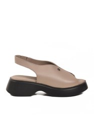 Resim Pierre Cardin Vizon Kadın Günlük Topuklu Sandalet PC-7390 Z 
