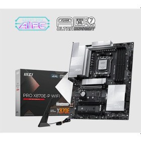 Resim Msı Pro X870e-p Wıfı Ddr5 8200mt/s 1xhdmı 3xm.2 Usb Am5 Atx Amd Am5 9000/8000/7000 Serileri İle Uyumlu 