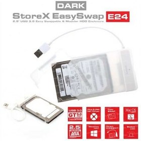 Resim Dark Dk-Ac-Dse24U3 Torex E24 2.5" Usb 3.0 Sata Dark