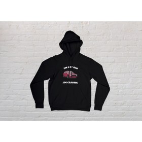 Resim Veglobe I'm Not Old Baskılı Hoodie 