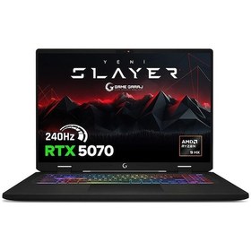 Resim Game Garaj Slayer R9M3D XL-5070-C3 R9-9955hX3D 32 GB 2 TB SSD RTX5070 17" Free Dos Dizüstü Bilgisayar 