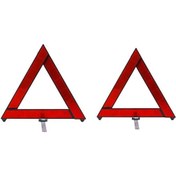 Resim 2 Adet Araba Acil Arızası Uyarı Üçgen Tehlike Dur Işareti Reflektör Yurt Dışından 
