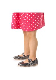 Resim Kiko Kids Cerry Cırtlı Kız Çocuk Taşlı Babet Ayakkabı Platin Platin 