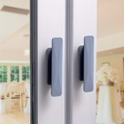 Resim 2/4 Paket Kendinden Yapışkanlı Tutacaklar - Çok Amaçlı Kapı, Gardırop, Pencere ve Çekmece Kolları, Sürgülü Kapı Desteği 