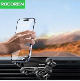 Resim Rocoren Havalandırma Izgara Klipsli Araç İçi Telefon Tutucu 